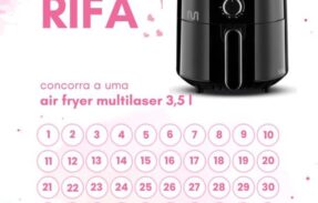 Imagem do grupo de WhatsApp Rifa de uma air fryer