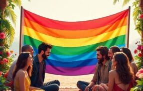 Imagem do grupo de WhatsApp Harem LGBT