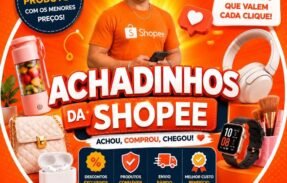 Imagem do grupo de WhatsApp  ACHADINHOS DA SHOPEE ️  ACHOU, COMPROU, CHEGOU ️