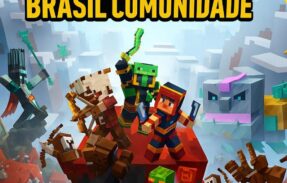 Imagem do grupo de WhatsApp  Minecraft Brasil Community 