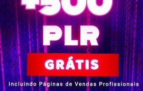 +500 PLR – INCLUINDO PÁGINAS DE VENDAS