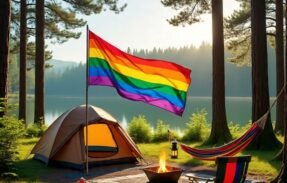 Imagem do grupo de WhatsApp Acampamento LGBT