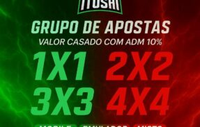 Imagem do grupo de WhatsApp FREEFIRE  APOSTADO