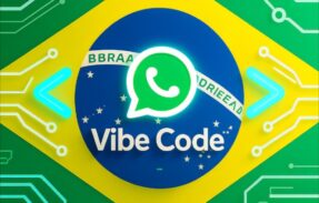 Imagem do grupo de WhatsApp Vibe Code Brasil