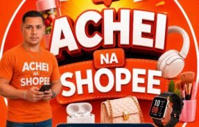Imagem do grupo de WhatsApp  Achei Na Shopee 