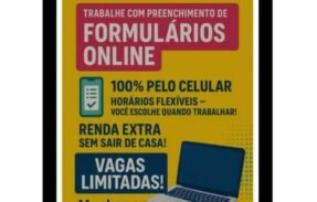 Imagem do grupo de WhatsApp Trabalhe apenas com formulários