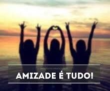Imagem do grupo de WhatsApp A amizade  é tudo