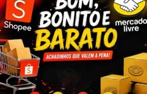 Imagem do grupo de WhatsApp Bom Bonito e Barato/Shoppe e Mercado livre 