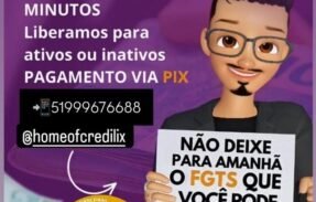 Antecipação de FGTS Credilix