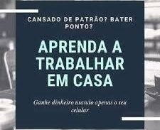 Aprenda a trabalhar em casa