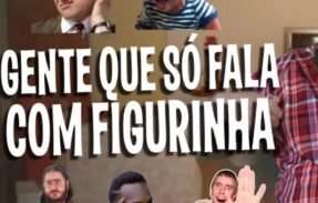 Imagem do grupo de WhatsApp RESENHA DE FIGURINHAS