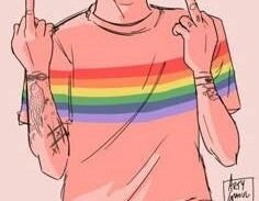 Imagem do grupo de WhatsApp  Fluxo queer ️‍