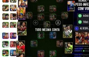 CONTAS EFOOTBALL MOBILE