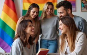 Imagem do grupo de WhatsApp ️‍️Jovens LGBT ️‍️