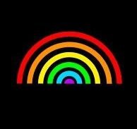 Imagem do grupo de WhatsApp r a i n b o w • JOY