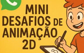 Imagem do grupo de WhatsApp Mini Desafios de Animação
