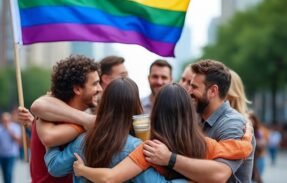 Imagem do grupo de WhatsApp Turma LGBT