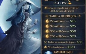Imagem do grupo de WhatsApp Elden Ring Runas