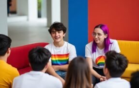 Imagem do grupo de WhatsApp Jovens LGBT