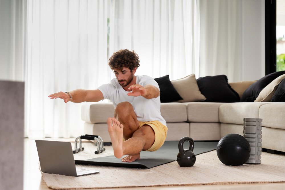 Motivação para treinar em casa: como manter o foco diariamente